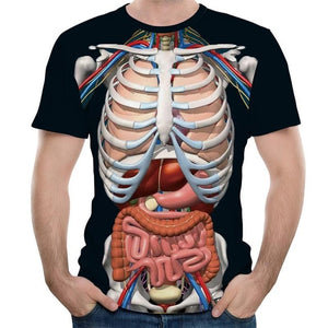 Men's T-Shirts 3D Printed Animal Monkey tshirt Short Sleeve Funny Design Casual Tops Tees Male Halloween t shirt European Size