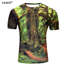 Load image into Gallery viewer, 2018 More New Galaxy space printed T shirt men summer creative men of new 3D Short sleeve tee t shirt female psychedelic clothes