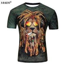 Load image into Gallery viewer, 2018 More New Galaxy space printed T shirt men summer creative men of new 3D Short sleeve tee t shirt female psychedelic clothes