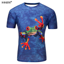 Load image into Gallery viewer, 2018 More New Galaxy space printed T shirt men summer creative men of new 3D Short sleeve tee t shirt female psychedelic clothes