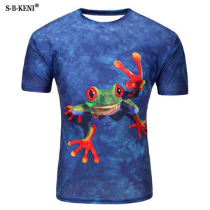 2018 More New Galaxy space printed T shirt men summer creative men of new 3D Short sleeve tee t shirt female psychedelic clothes