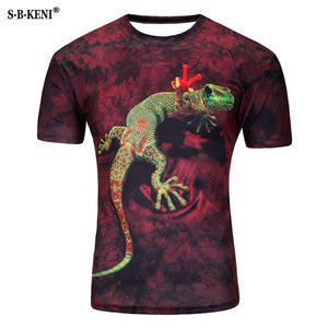 2018 More New Galaxy space printed T shirt men summer creative men of new 3D Short sleeve tee t shirt female psychedelic clothes