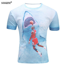 Load image into Gallery viewer, 2018 More New Galaxy space printed T shirt men summer creative men of new 3D Short sleeve tee t shirt female psychedelic clothes