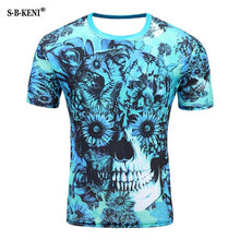 Load image into Gallery viewer, 2018 More New Galaxy space printed T shirt men summer creative men of new 3D Short sleeve tee t shirt female psychedelic clothes