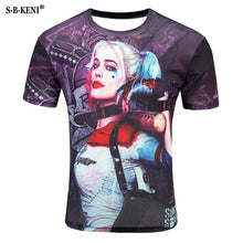 Load image into Gallery viewer, 2018 More New Galaxy space printed T shirt men summer creative men of new 3D Short sleeve tee t shirt female psychedelic clothes