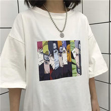 Load image into Gallery viewer, Cool Harajuku Naruto Tshirt Streetwear Men Summer Fashion Amine T-shirt Casual Cartoon Print male tops Funny Japan T Shirt Boys