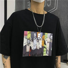 Load image into Gallery viewer, Cool Harajuku Naruto Tshirt Streetwear Men Summer Fashion Amine T-shirt Casual Cartoon Print male tops Funny Japan T Shirt Boys