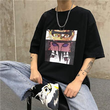 Load image into Gallery viewer, Cool Harajuku Naruto Tshirt Streetwear Men Summer Fashion Amine T-shirt Casual Cartoon Print male tops Funny Japan T Shirt Boys