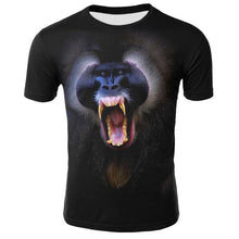 Load image into Gallery viewer, Milk Silk Men Animal t shirt Orangutan/monkey 3D Print tshirt Men Funny tees tops Short Sleeve O-neck 3D Print Summer Clothes