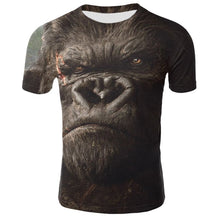 Load image into Gallery viewer, Milk Silk Men Animal t shirt Orangutan/monkey 3D Print tshirt Men Funny tees tops Short Sleeve O-neck 3D Print Summer Clothes