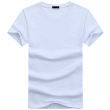 Load image into Gallery viewer, 2019 High Quality Fashion Mens T Shirts Casual Short Sleeve T-shirt Mens Solid Casual Cotton Tee Shirt Summer Clothing 5XL TX112