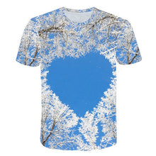Load image into Gallery viewer, 2019 New Spring Beautiful Flowers Print Casual T-shirt Men/Women Summer Tees Quick Dry 3D Print Tshirts Tops Fashion Tops