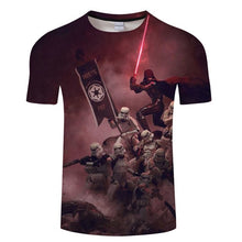 Load image into Gallery viewer, t shirtNew high quality men&#39;s t-shirts Star Wars cartoon costumes movie t-shirts harajuku adult darth vader funny men&#39;s t-shirts
