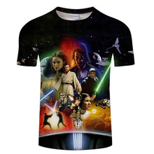 Load image into Gallery viewer, t shirtNew high quality men&#39;s t-shirts Star Wars cartoon costumes movie t-shirts harajuku adult darth vader funny men&#39;s t-shirts
