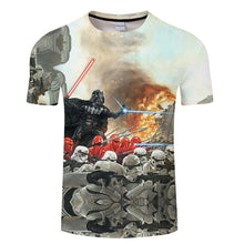 Load image into Gallery viewer, t shirtNew high quality men&#39;s t-shirts Star Wars cartoon costumes movie t-shirts harajuku adult darth vader funny men&#39;s t-shirts